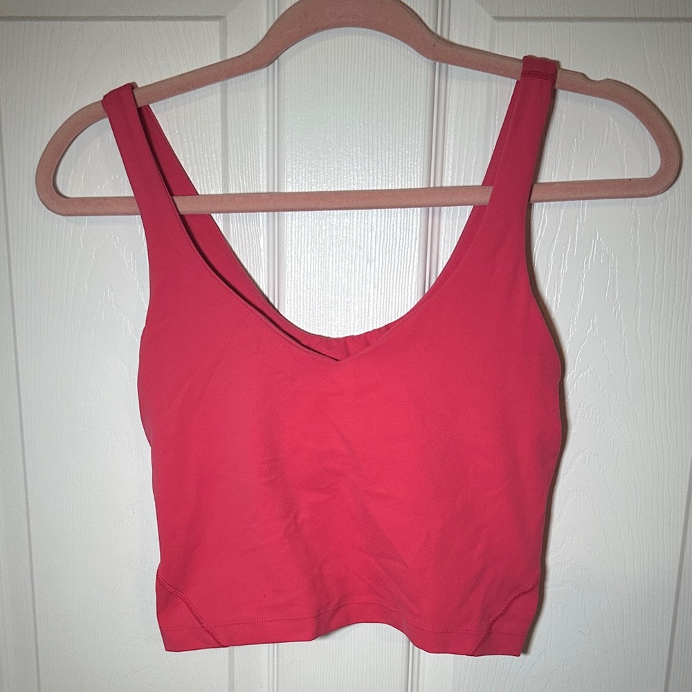 Lulu lemon pink align tank